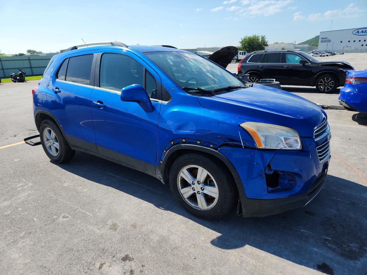 2015 Chevrolet Trax Синий vin: KL7CJLSB4FB102678
