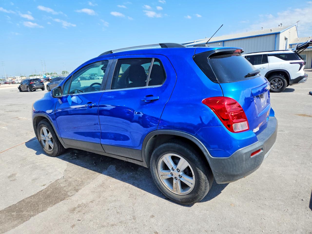 2015 Chevrolet Trax Синий vin: KL7CJLSB4FB102678