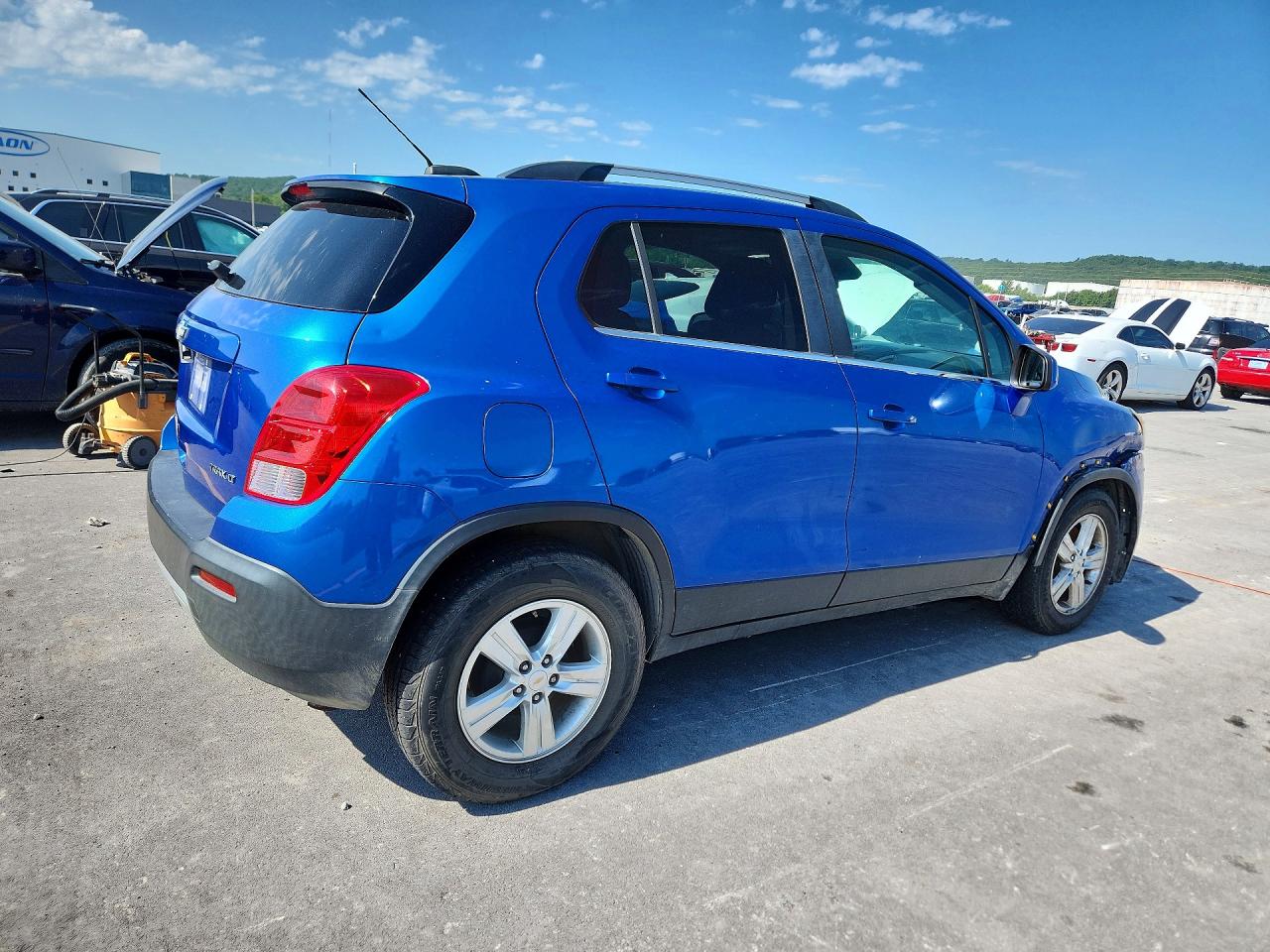2015 Chevrolet Trax Синий vin: KL7CJLSB4FB102678