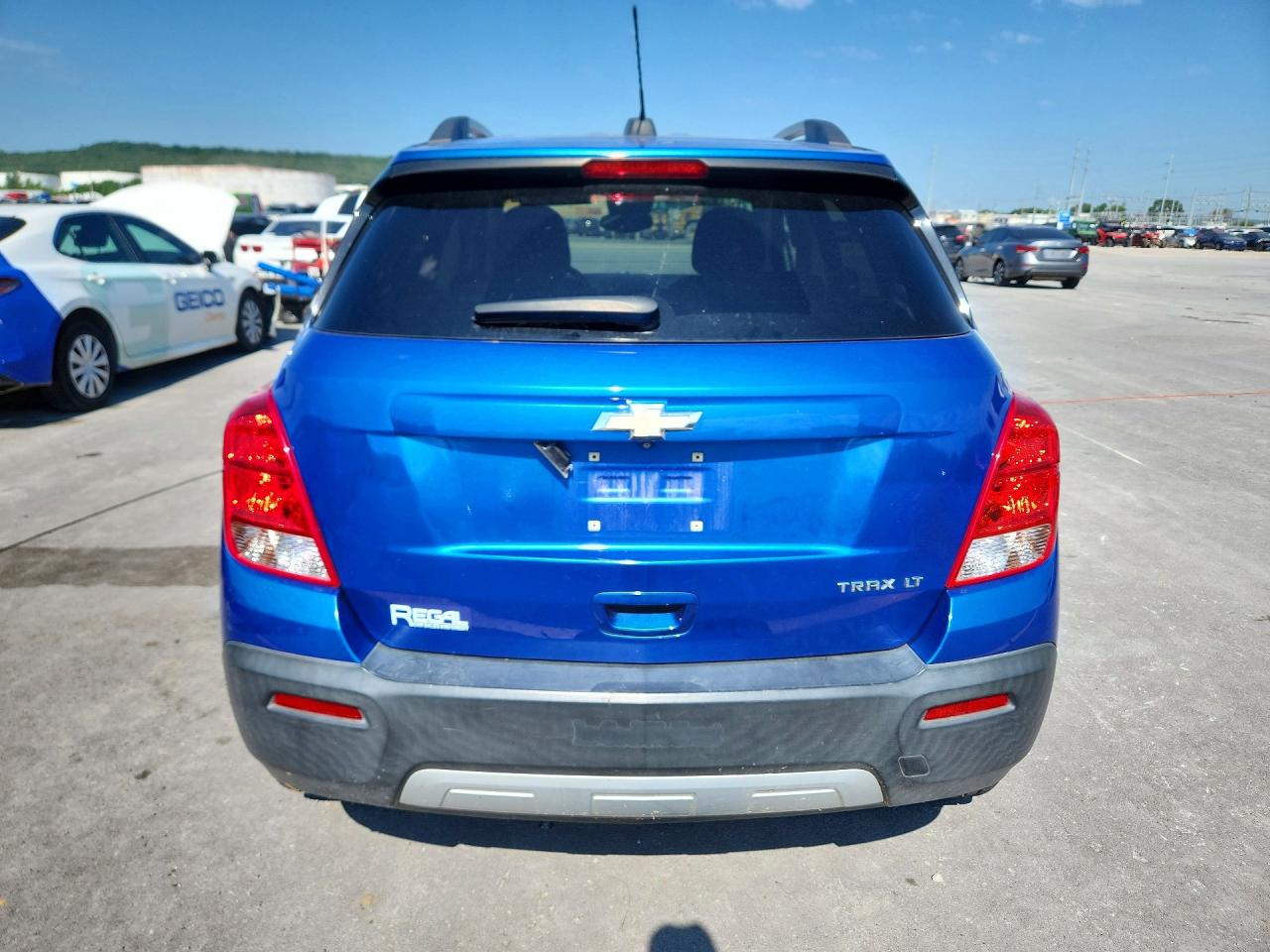 2015 Chevrolet Trax Синий vin: KL7CJLSB4FB102678
