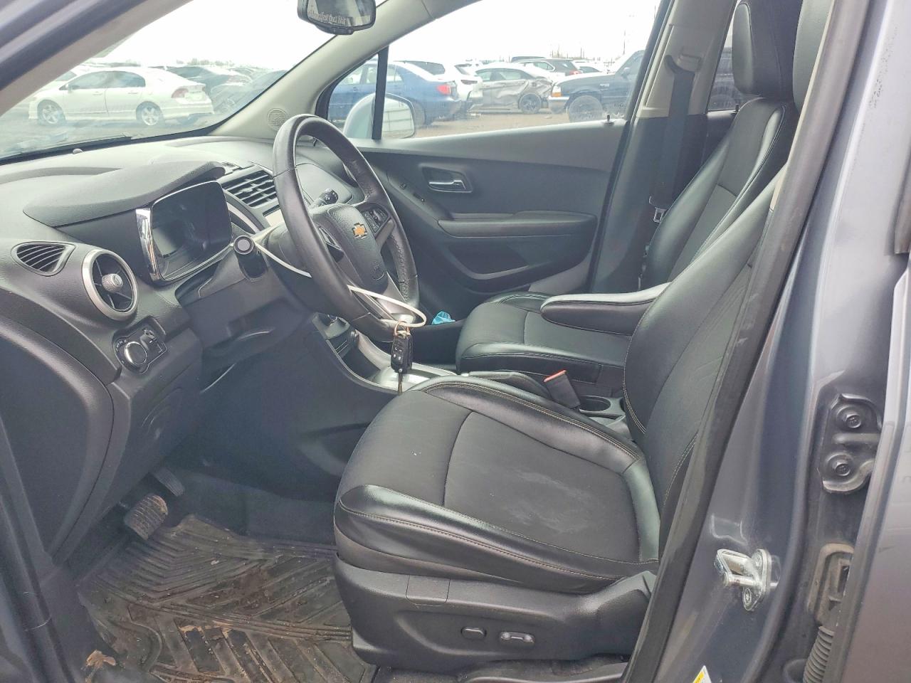 2015 Chevrolet Trax 1lt Gray vin: KL7CJLSB4FB116452