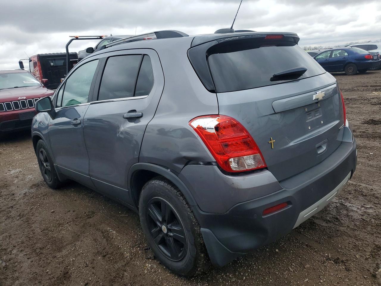 2015 Chevrolet Trax 1lt Gray vin: KL7CJLSB4FB116452