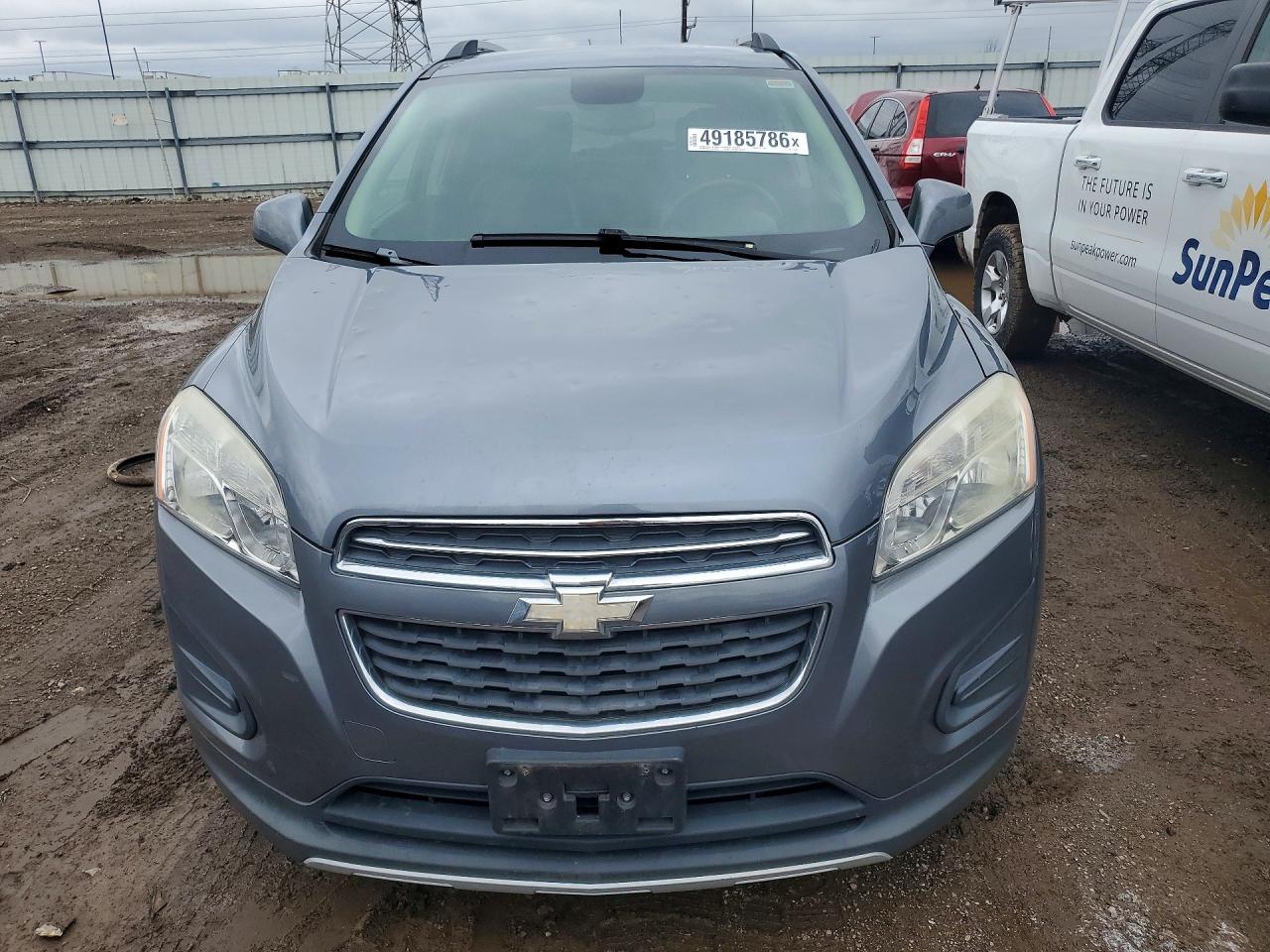 2015 Chevrolet Trax 1lt Gray vin: KL7CJLSB4FB116452