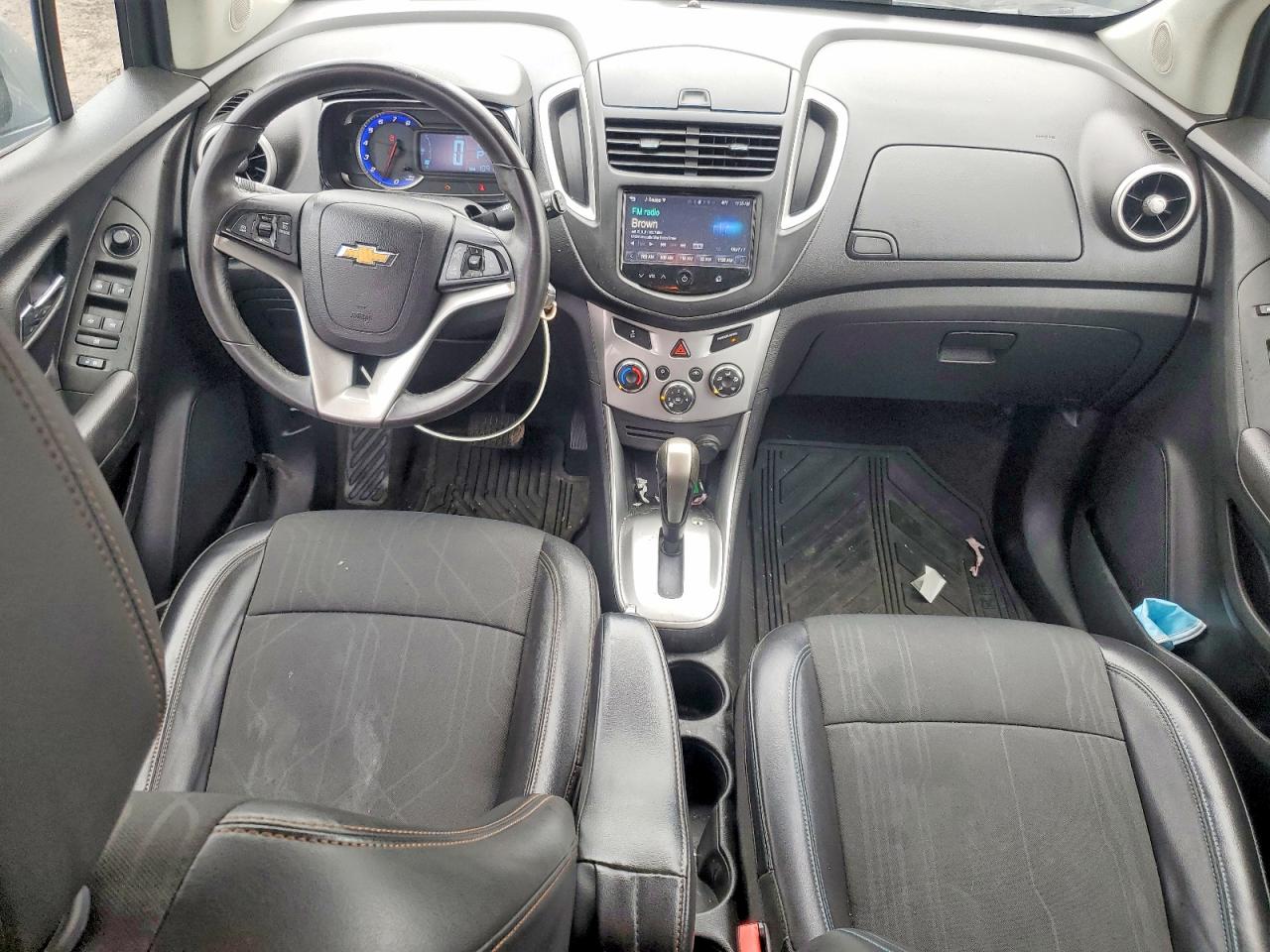 2015 Chevrolet Trax 1lt Gray vin: KL7CJLSB4FB116452