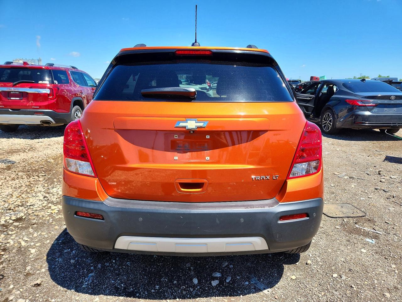 2015 Chevrolet Trax 1lt Orange vin: KL7CJLSB4FB127600