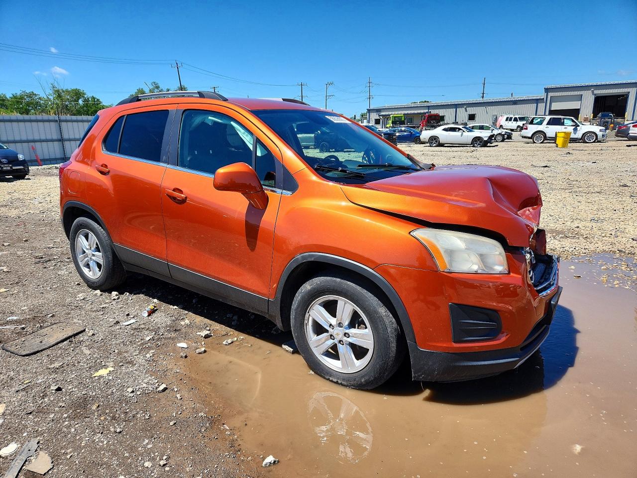 2015 Chevrolet Trax 1lt Orange vin: KL7CJLSB4FB127600