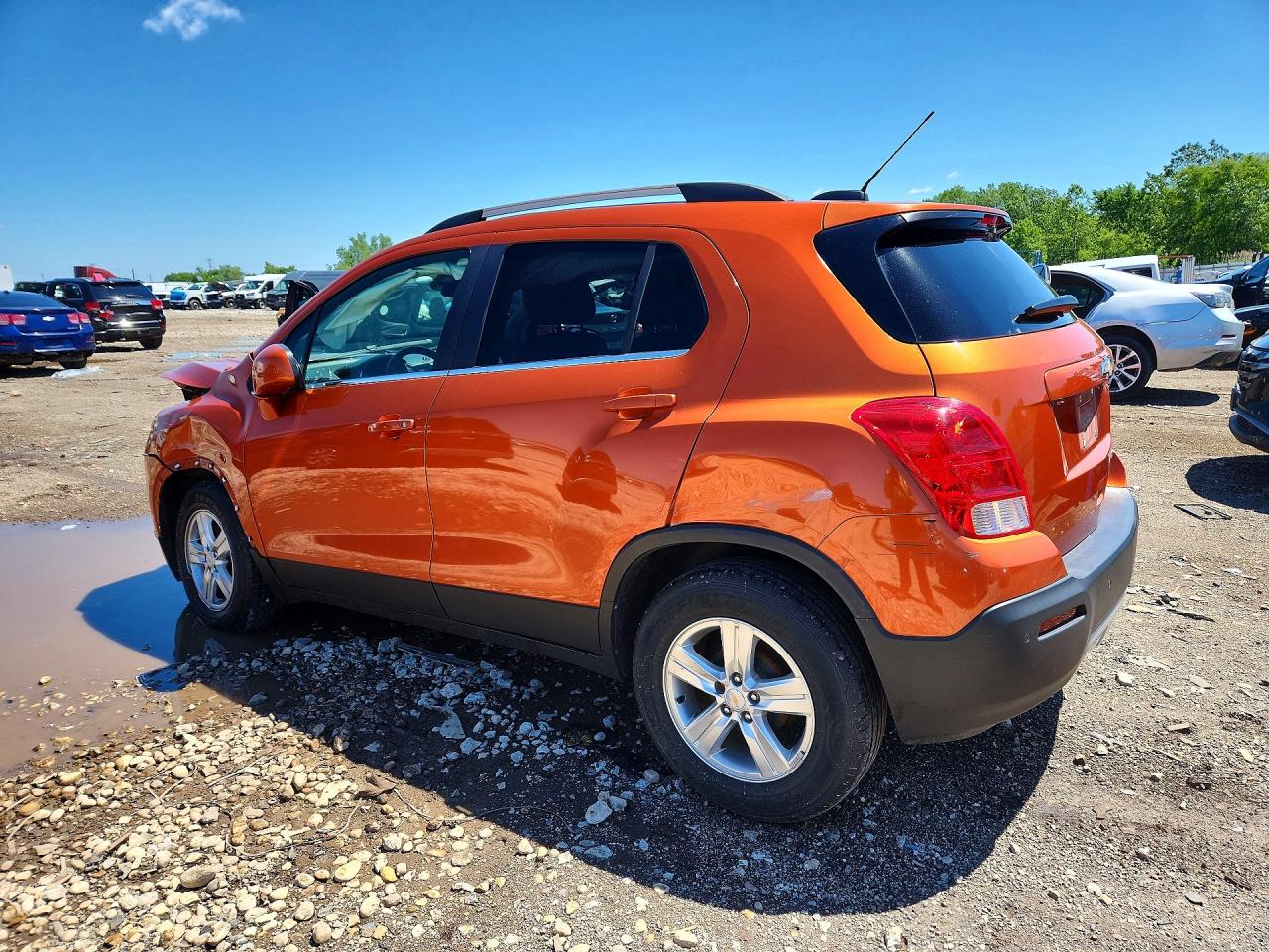 2015 Chevrolet Trax 1lt Orange vin: KL7CJLSB4FB127600