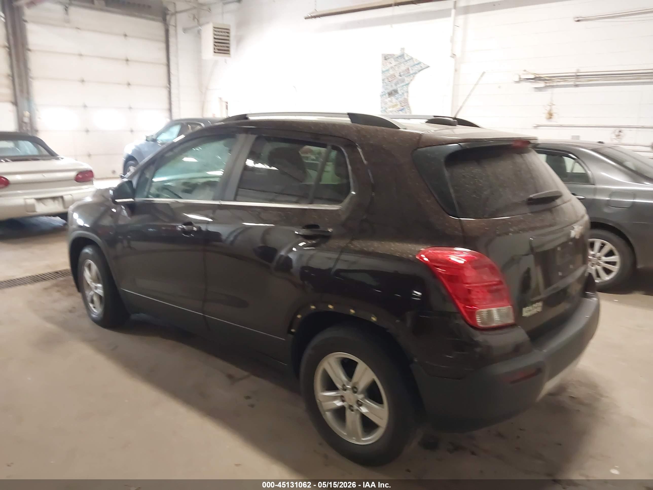 2015 Chevrolet Trax Lt Burgundy vin: KL7CJLSB4FB161715