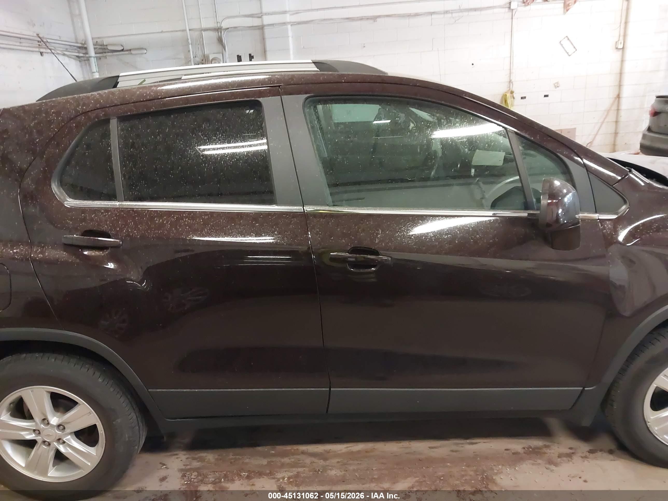 2015 Chevrolet Trax Lt Burgundy vin: KL7CJLSB4FB161715