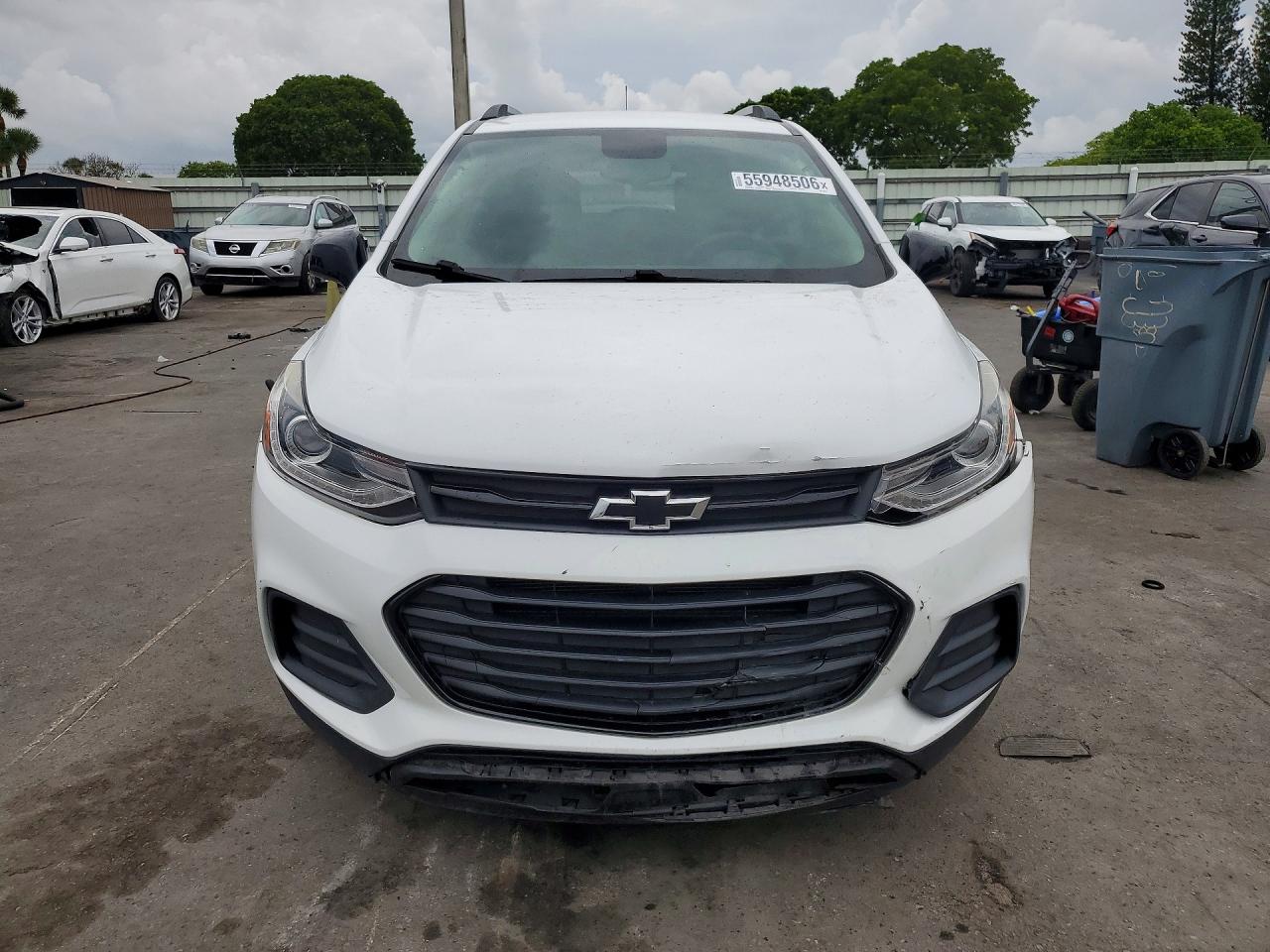 2020 Chevrolet Trax 1lt White vin: KL7CJLSB4LB315027