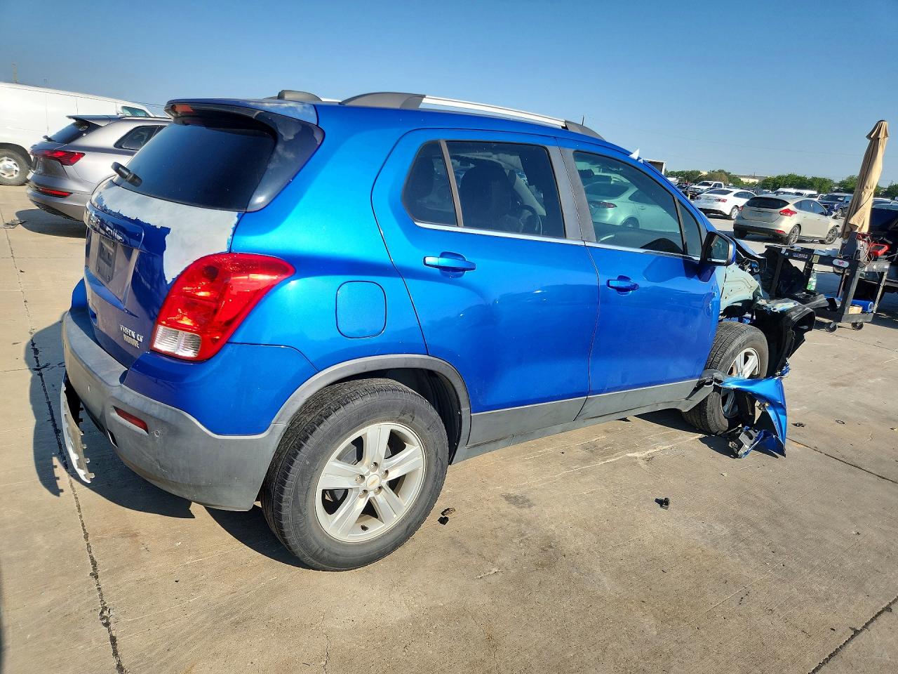 2015 Chevrolet Trax 1lt Blue vin: KL7CJLSB5FB069559