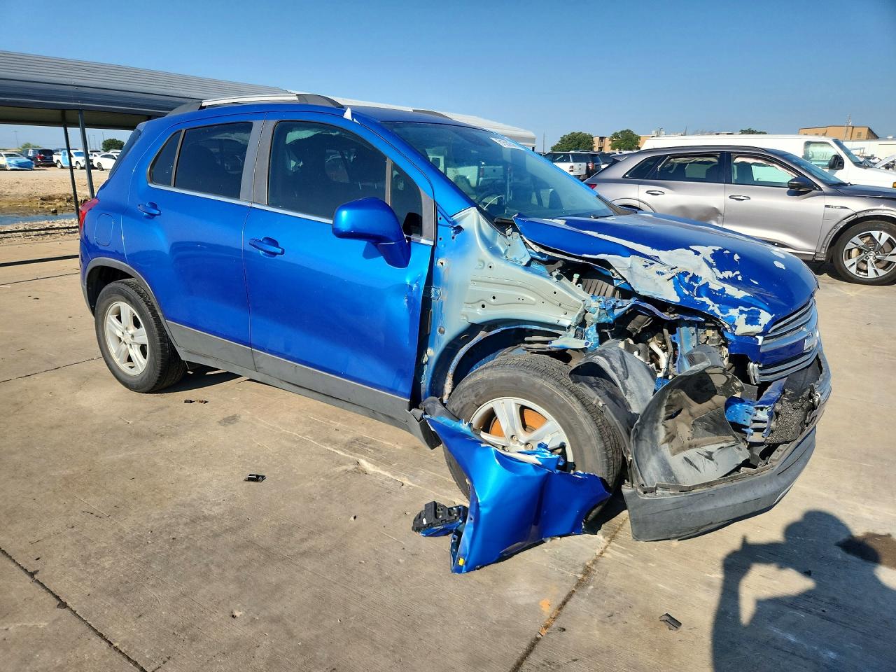 2015 Chevrolet Trax 1lt Blue vin: KL7CJLSB5FB069559