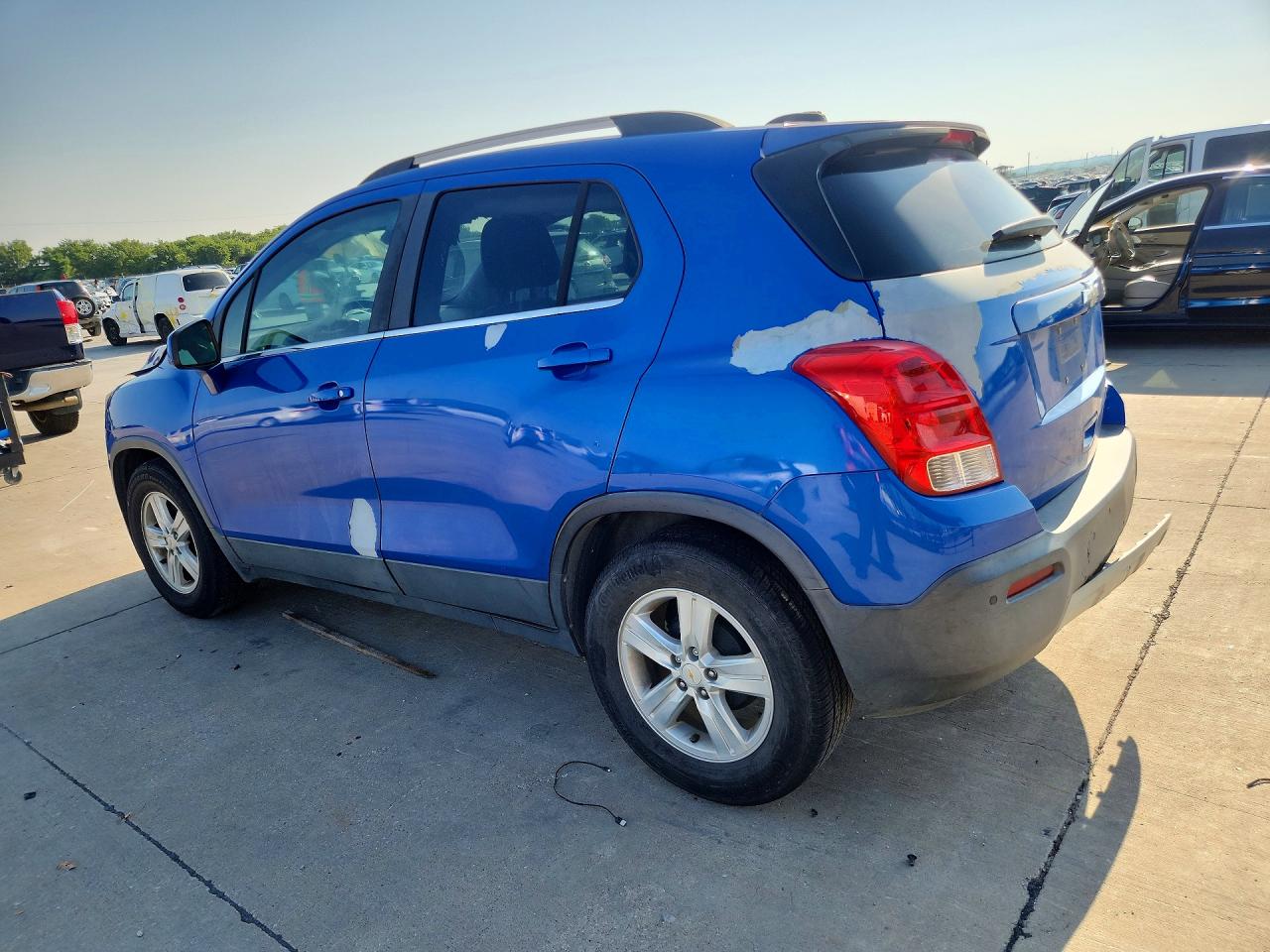 2015 Chevrolet Trax 1lt Blue vin: KL7CJLSB5FB069559