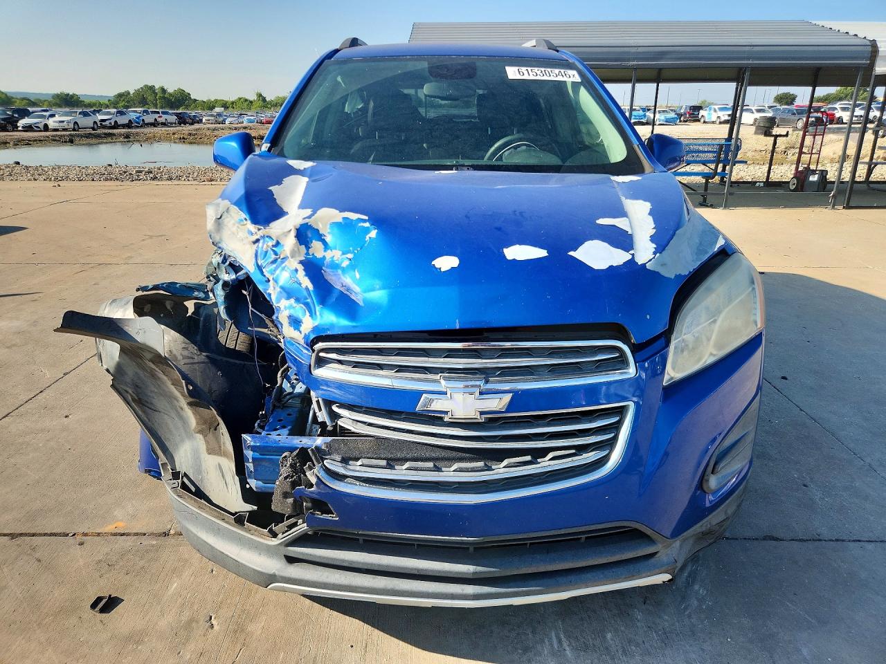 2015 Chevrolet Trax 1lt Blue vin: KL7CJLSB5FB069559