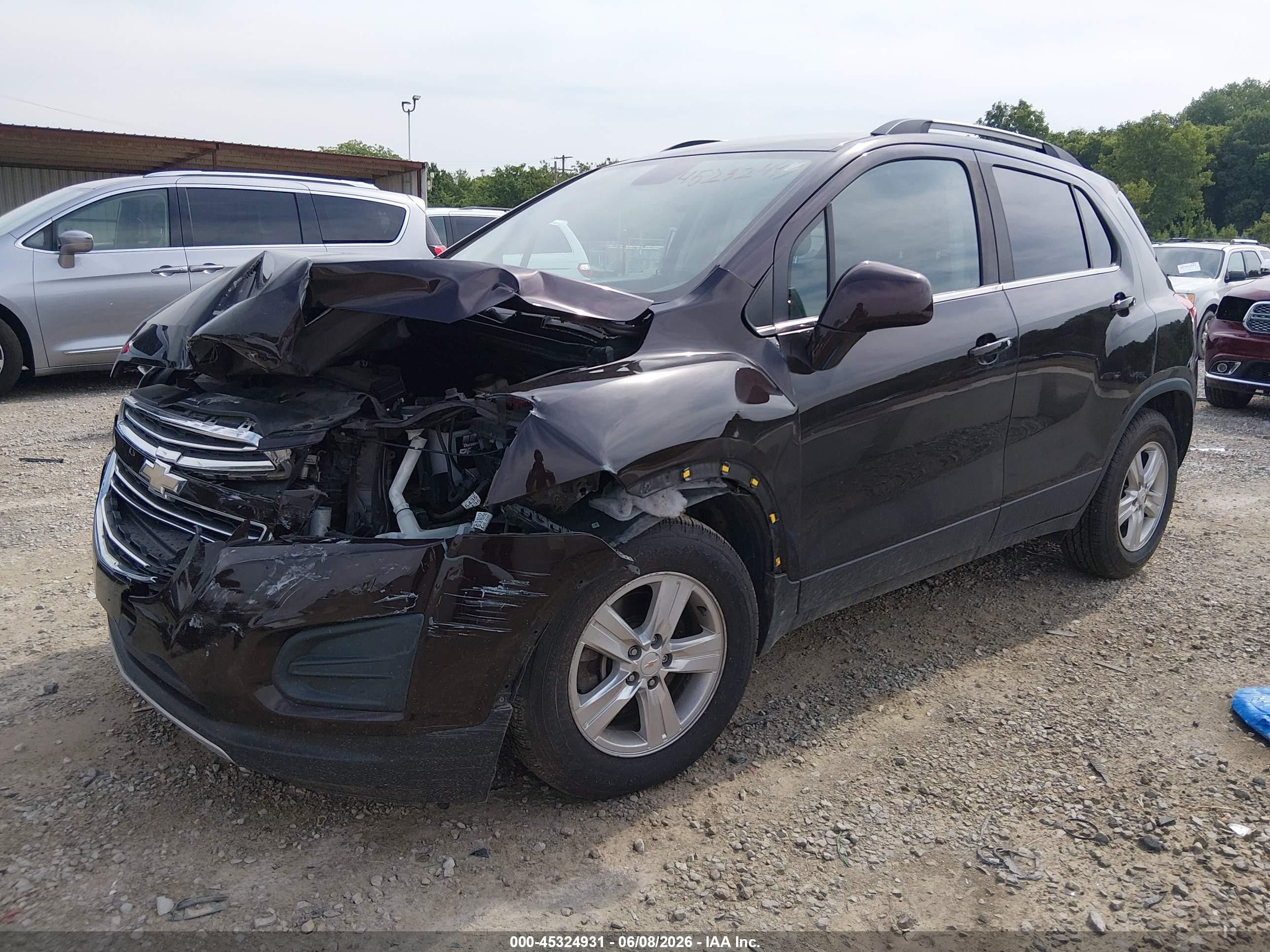 2015 Chevrolet Trax Lt Black vin: KL7CJLSB5FB117139