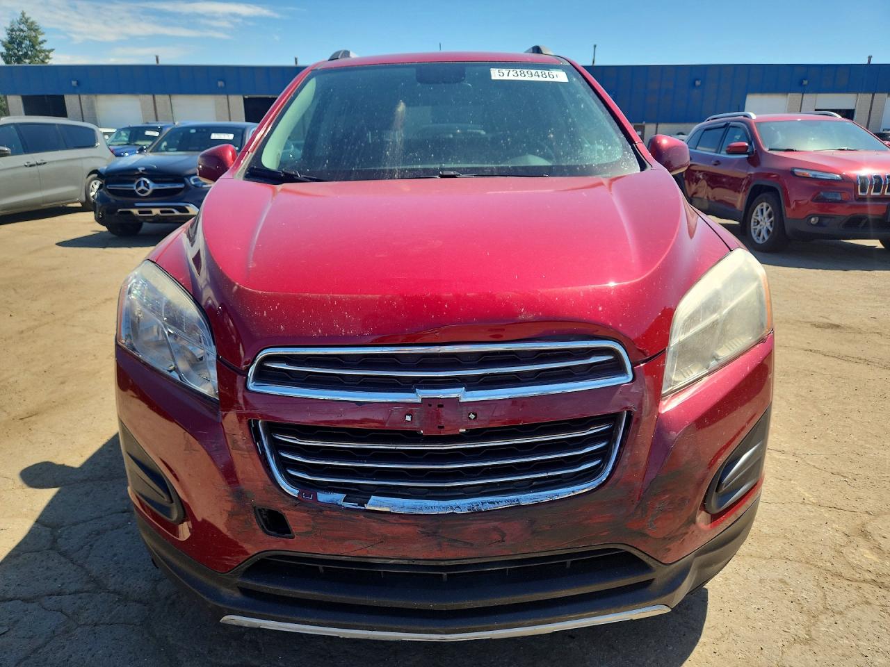 2015 Chevrolet Trax 1lt Red vin: KL7CJLSB5FB185814
