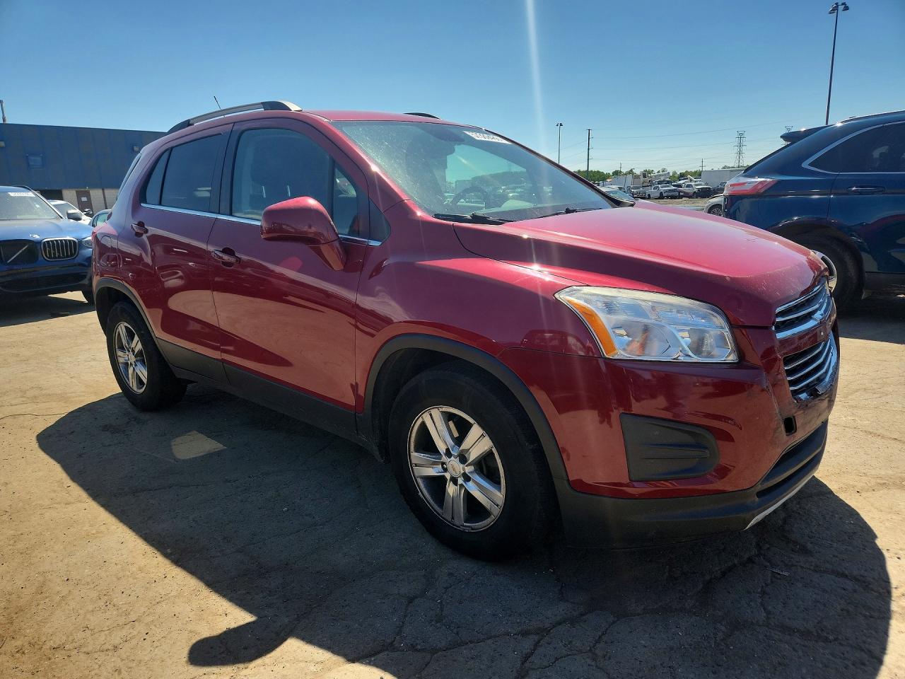 2015 Chevrolet Trax 1lt Red vin: KL7CJLSB5FB185814