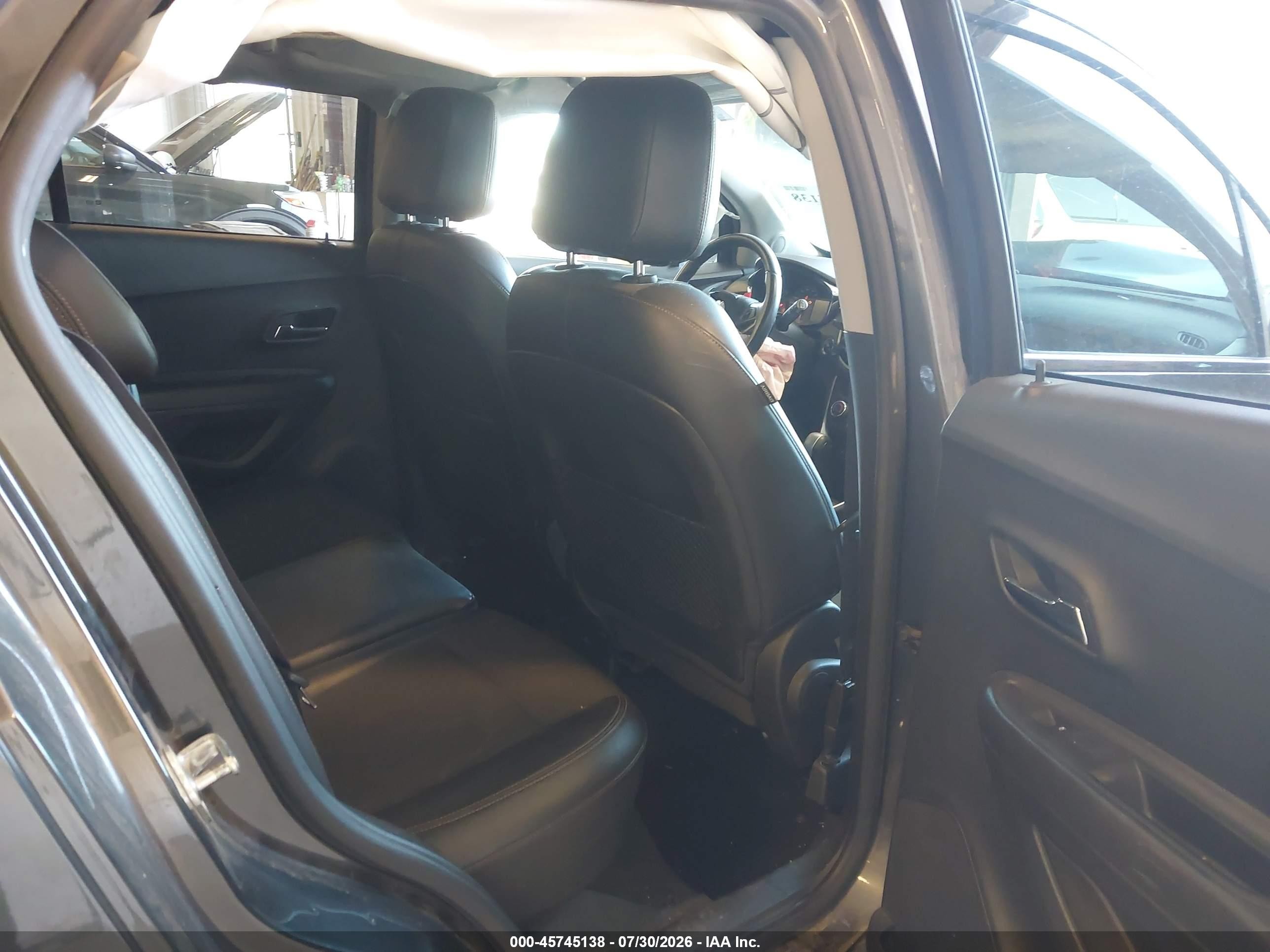 2018 Chevrolet Trax Lt Gray vin: KL7CJLSB5JB599474