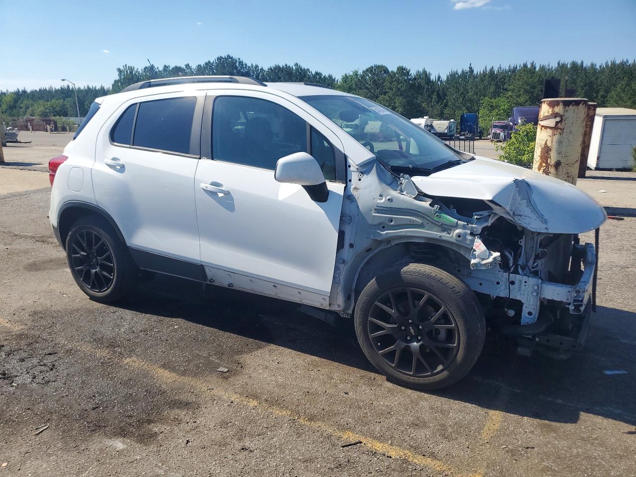 2021 Chevrolet Trax 1lt White vin: KL7CJLSB5MB354890