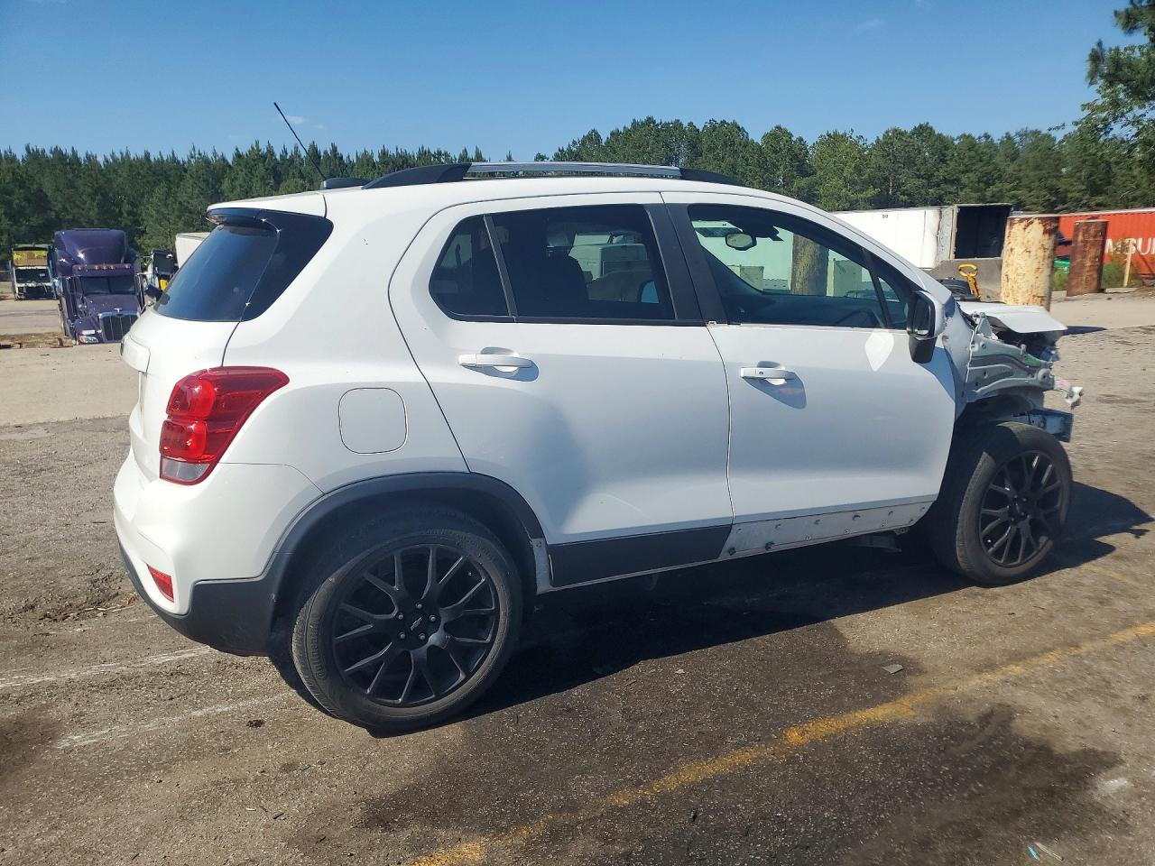 2021 Chevrolet Trax 1lt White vin: KL7CJLSB5MB354890