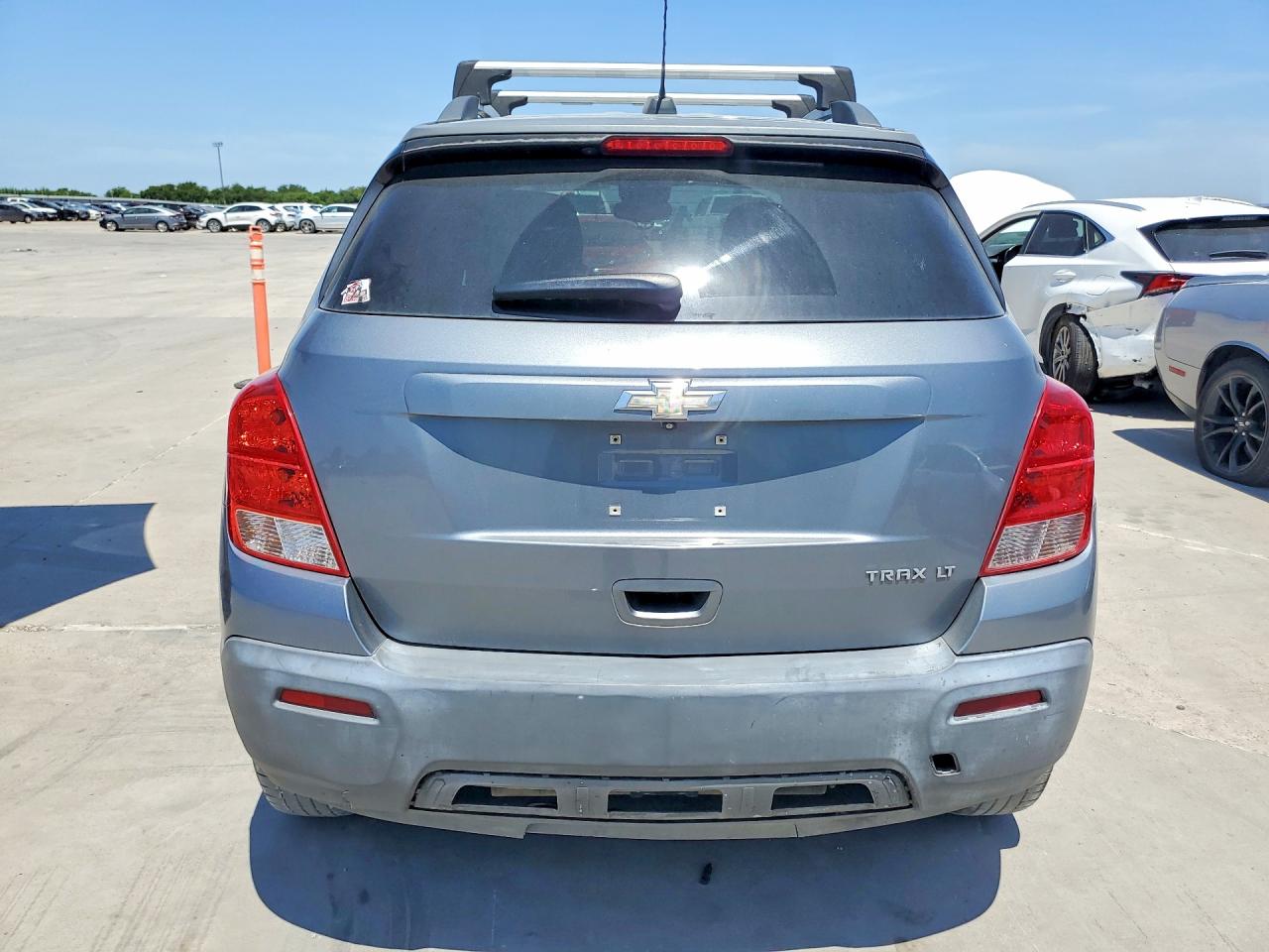 2015 Chevrolet Trax 1lt Gray vin: KL7CJLSB6FB128053