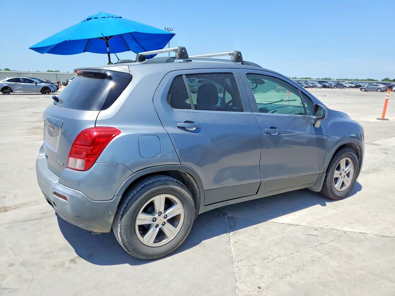 2015 Chevrolet Trax 1lt Gray vin: KL7CJLSB6FB128053