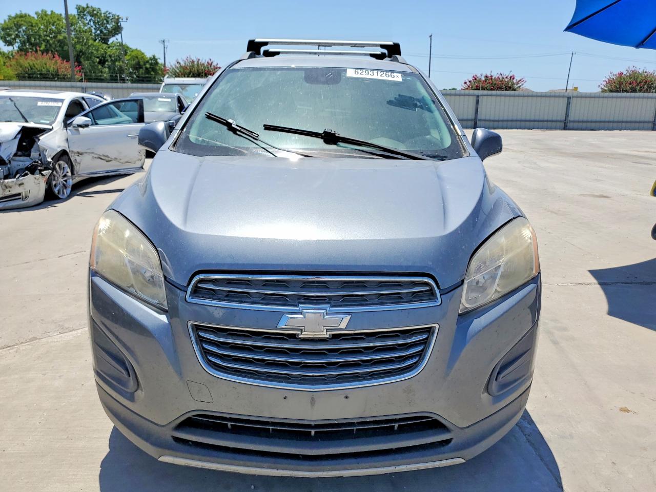 2015 Chevrolet Trax 1lt Gray vin: KL7CJLSB6FB128053