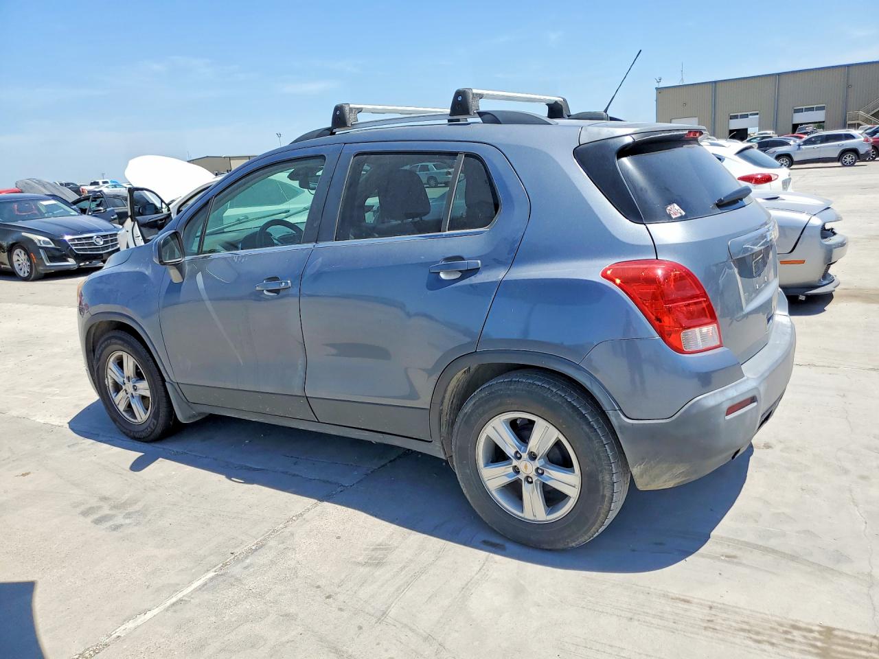 2015 Chevrolet Trax 1lt Gray vin: KL7CJLSB6FB128053