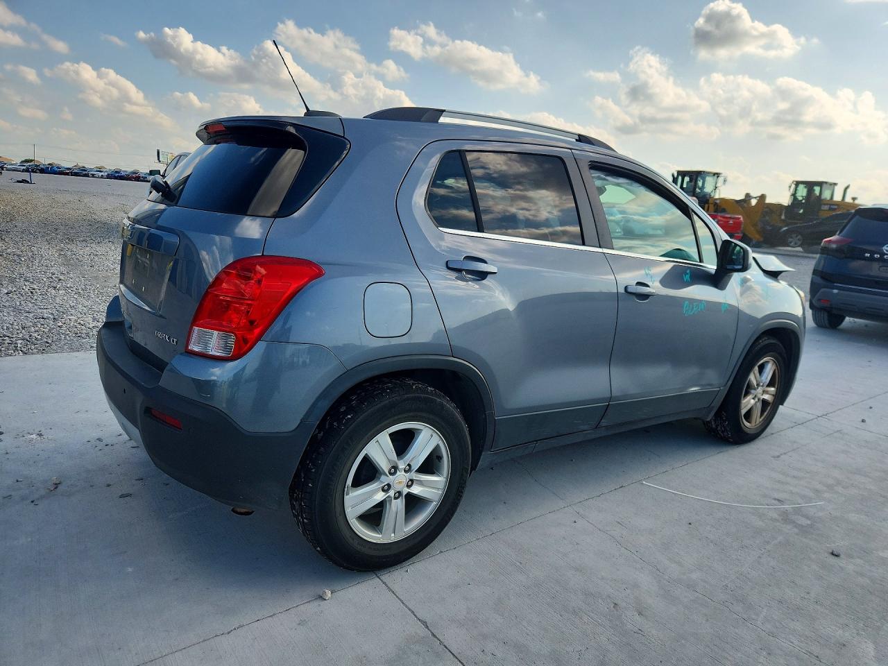 2015 Chevrolet Trax 1lt Gray vin: KL7CJLSB6FB197146