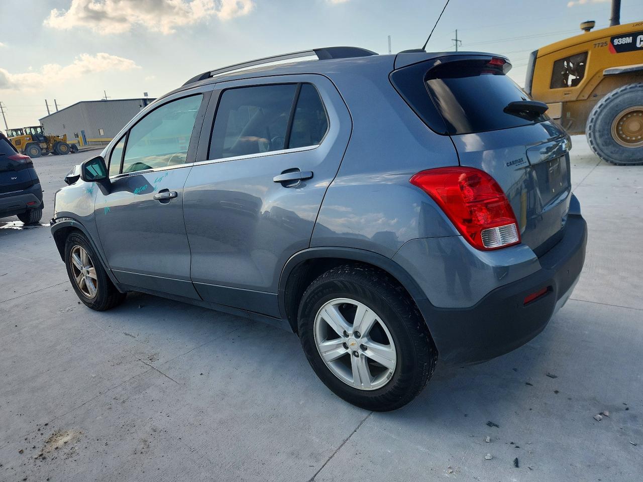 2015 Chevrolet Trax 1lt Gray vin: KL7CJLSB6FB197146