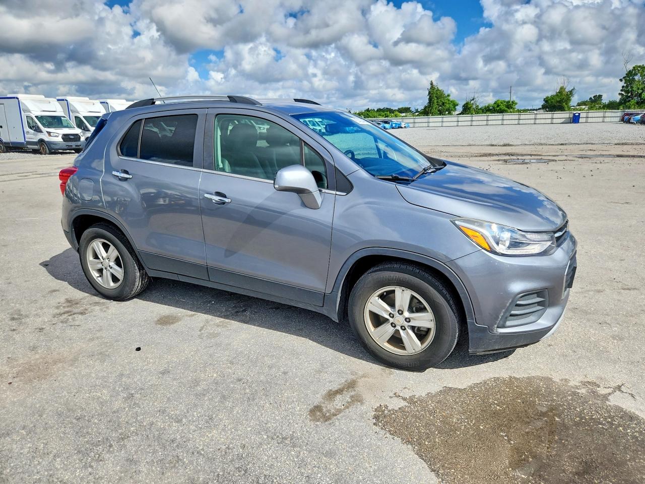 2019 Chevrolet Trax 1lt Gray vin: KL7CJLSB6KB764305
