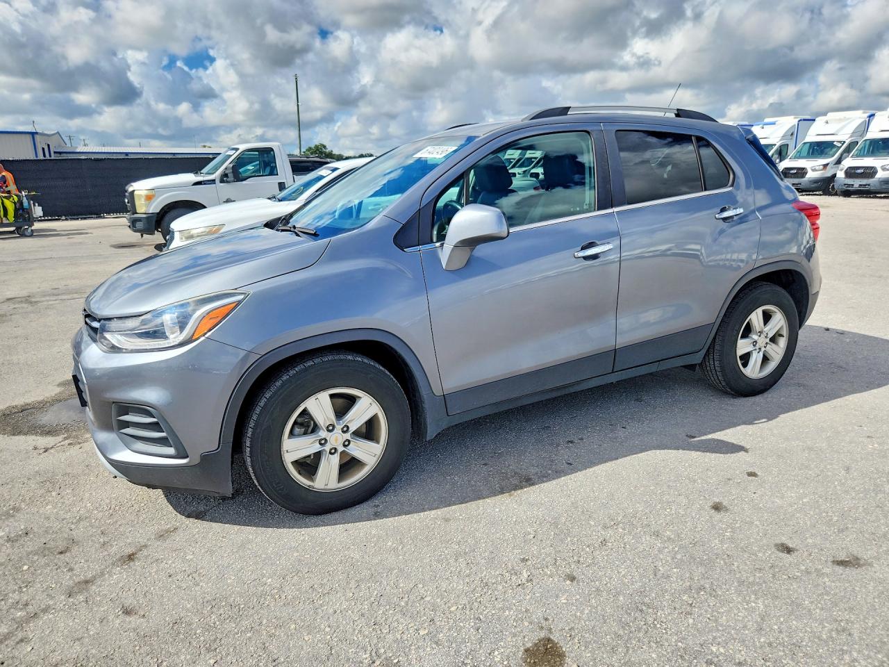 2019 Chevrolet Trax 1lt Gray vin: KL7CJLSB6KB764305