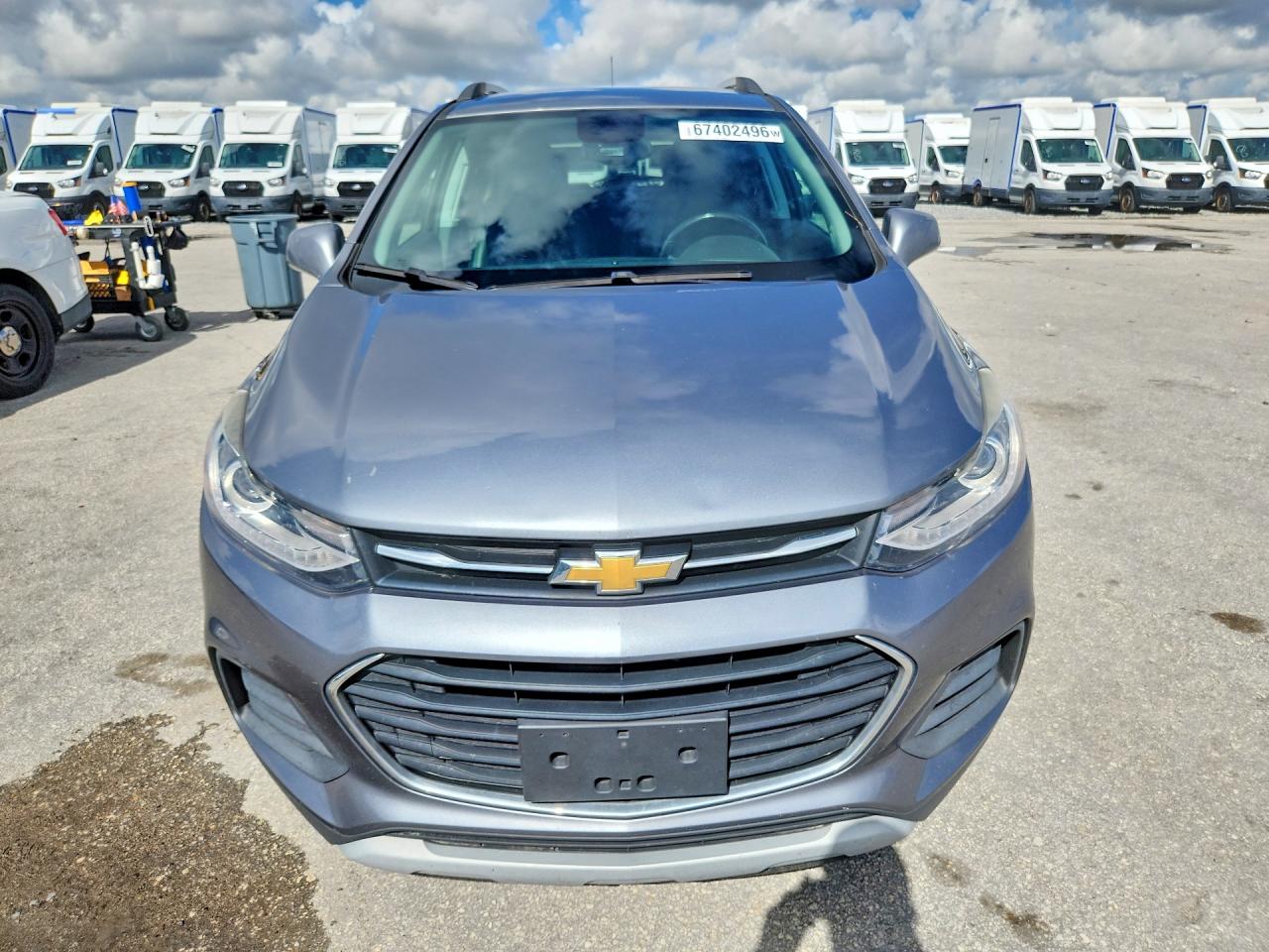 2019 Chevrolet Trax 1lt Gray vin: KL7CJLSB6KB764305