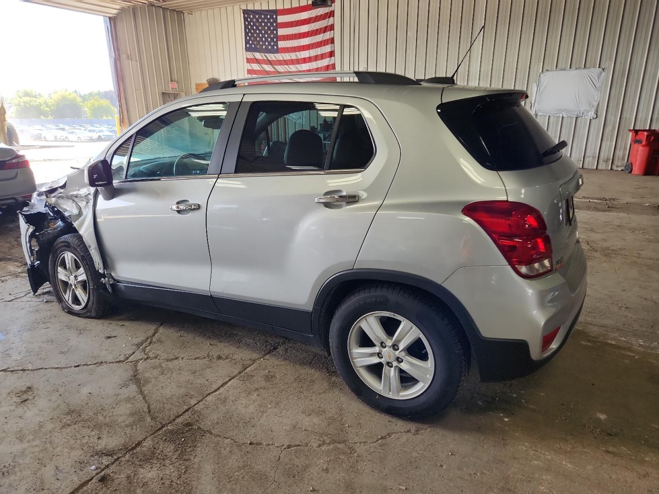 2019 Chevrolet Trax 1lt Silver vin: KL7CJLSB6KB960325