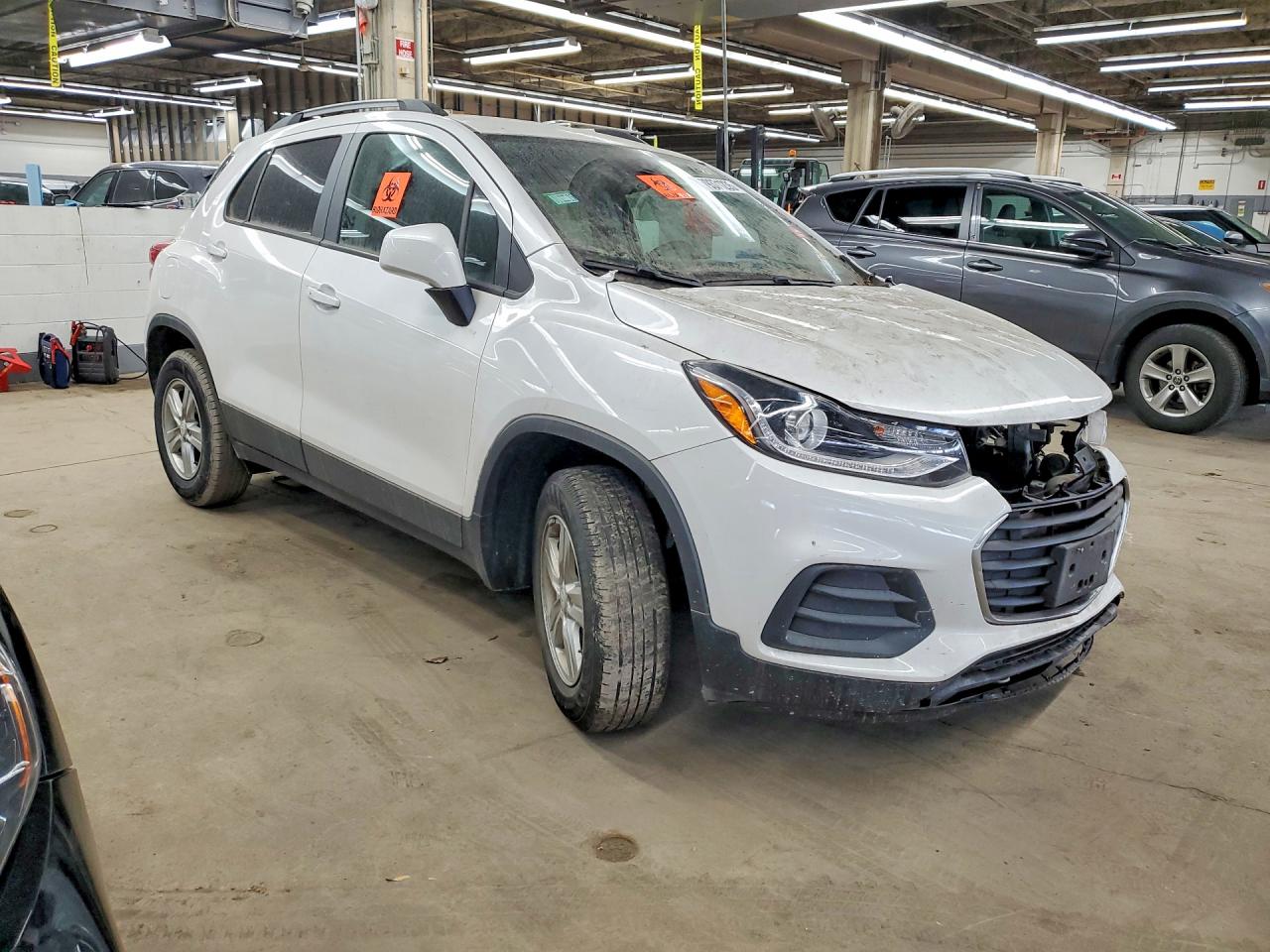 2021 Chevrolet Trax 1lt White vin: KL7CJLSB6MB327925