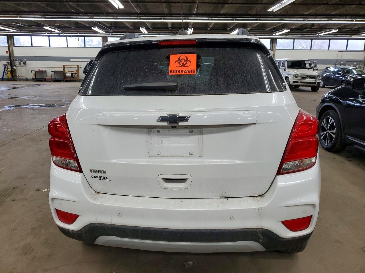 2021 Chevrolet Trax 1lt White vin: KL7CJLSB6MB327925