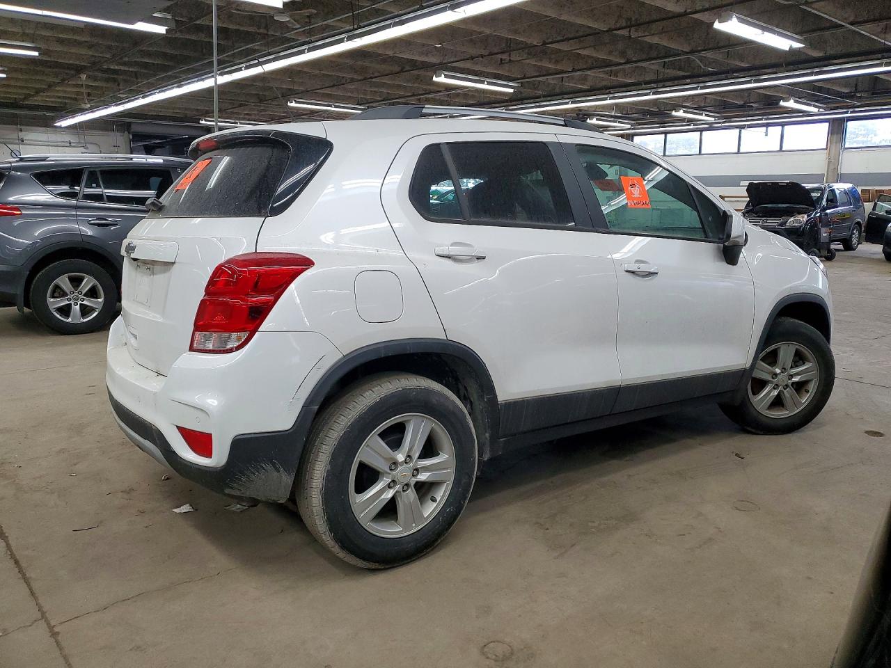 2021 Chevrolet Trax 1lt White vin: KL7CJLSB6MB327925