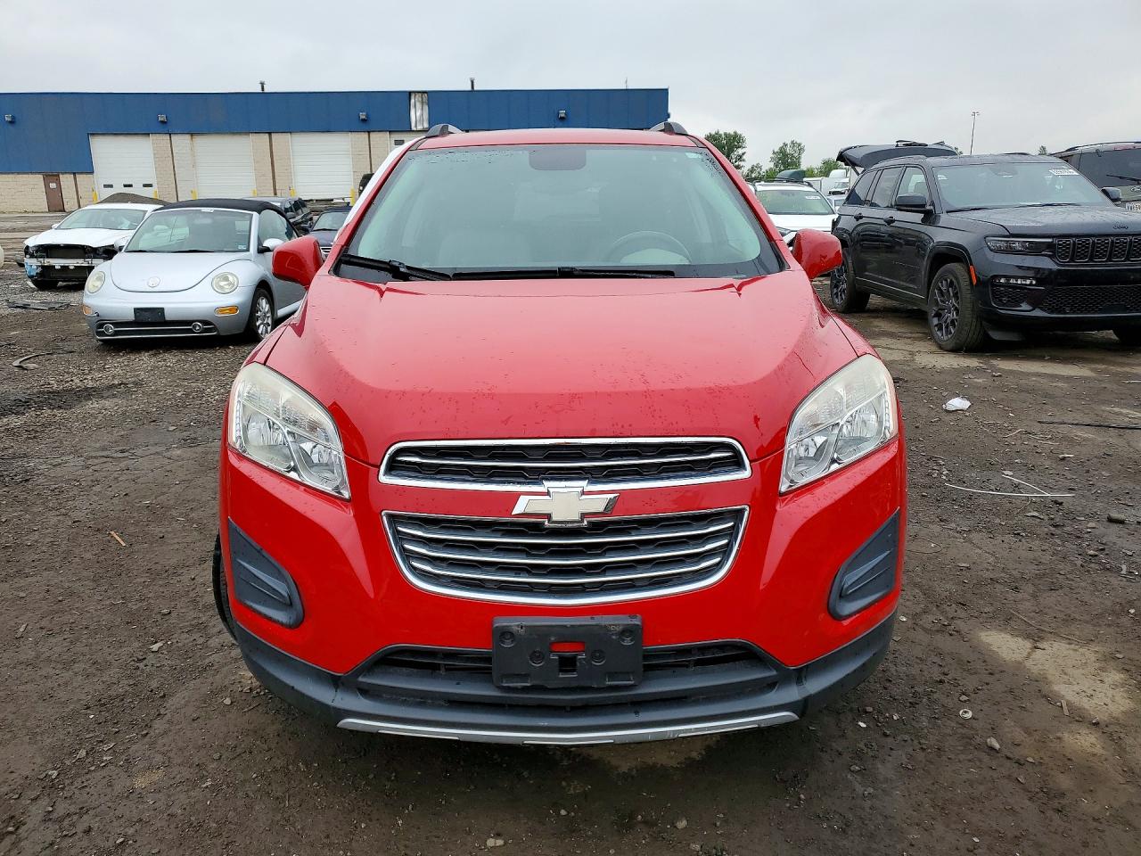 2015 Chevrolet Trax 1lt Red vin: KL7CJLSB7FB114730