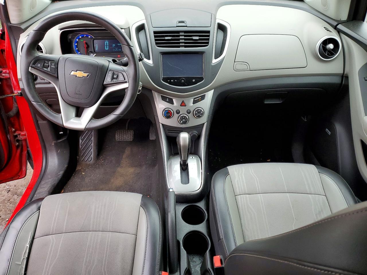 2015 Chevrolet Trax 1lt Red vin: KL7CJLSB7FB114730