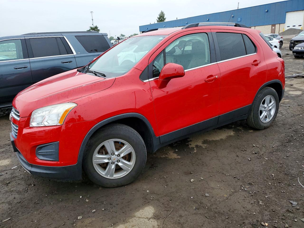2015 Chevrolet Trax 1lt Красный vin: KL7CJLSB7FB114730