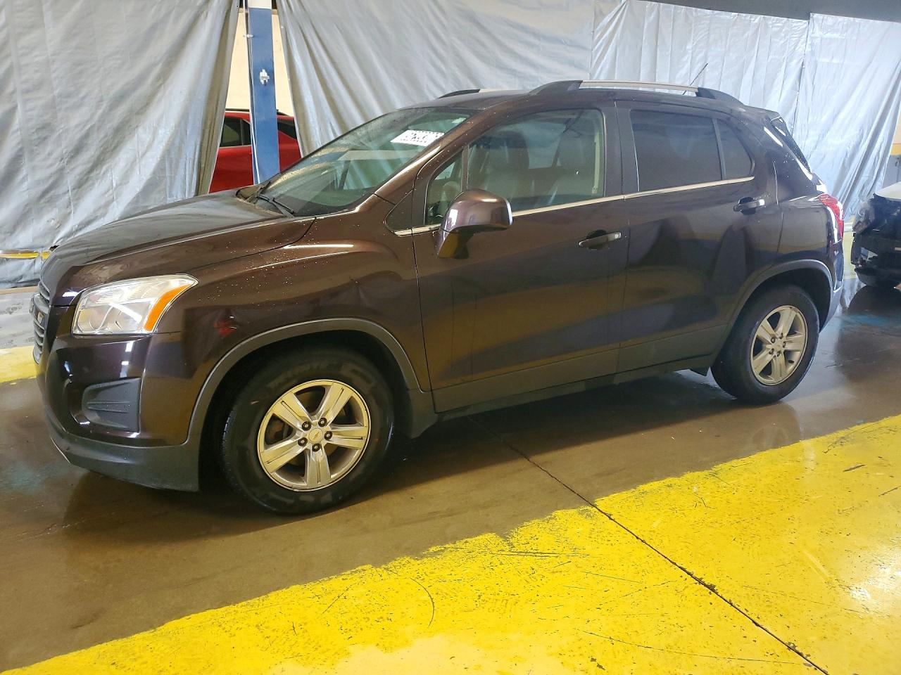 2015 Chevrolet Trax 1lt Brown vin: KL7CJLSB7FB221311