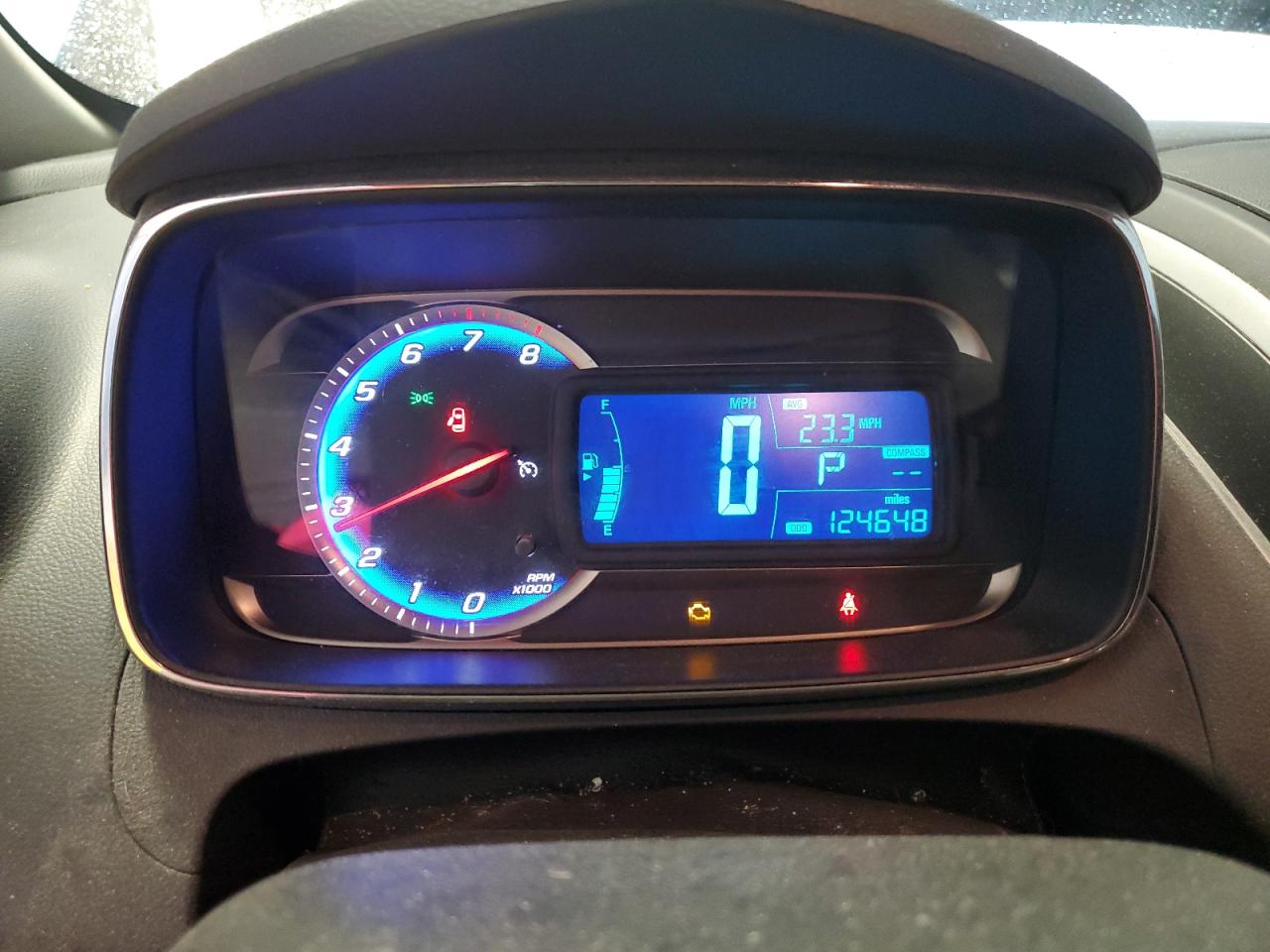 2015 Chevrolet Trax 1lt Brown vin: KL7CJLSB7FB221311 Damage: Warning Light - Engine, On, Unacceptable