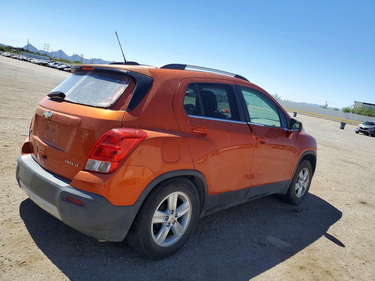 2015 Chevrolet Trax 1lt Orange vin: KL7CJLSB8FB152838