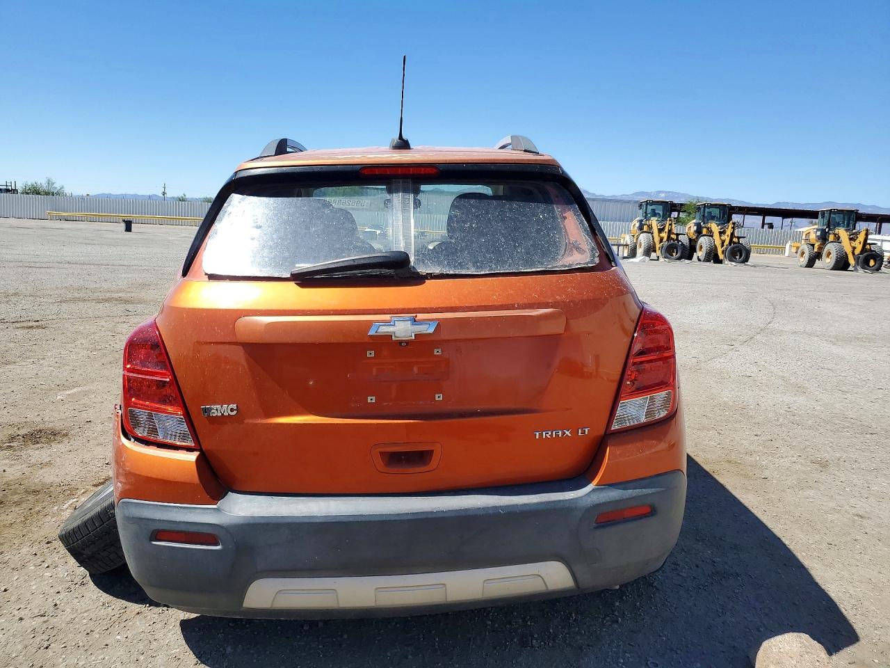2015 Chevrolet Trax 1lt Orange vin: KL7CJLSB8FB152838