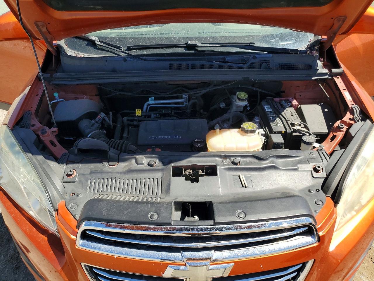 2015 Chevrolet Trax 1lt Orange vin: KL7CJLSB8FB152838