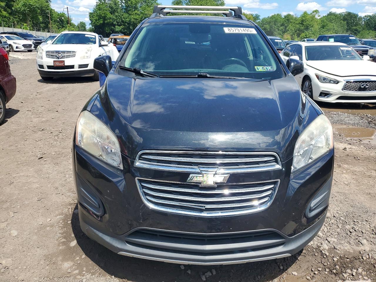 2015 Chevrolet Trax 1lt Black vin: KL7CJLSB8FB190389
