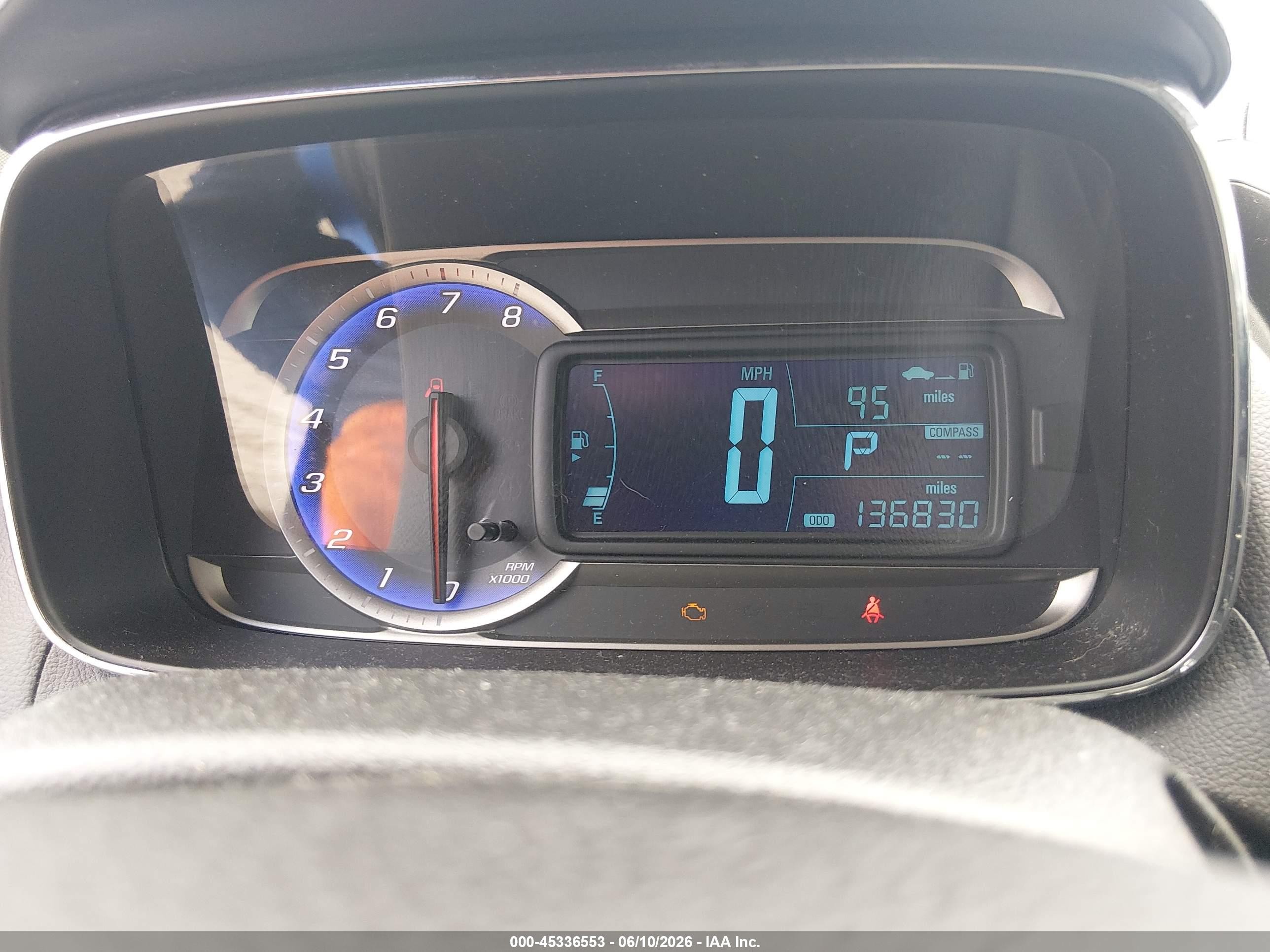 2015 Chevrolet Trax Lt Синий vin: KL7CJLSB9FB075042