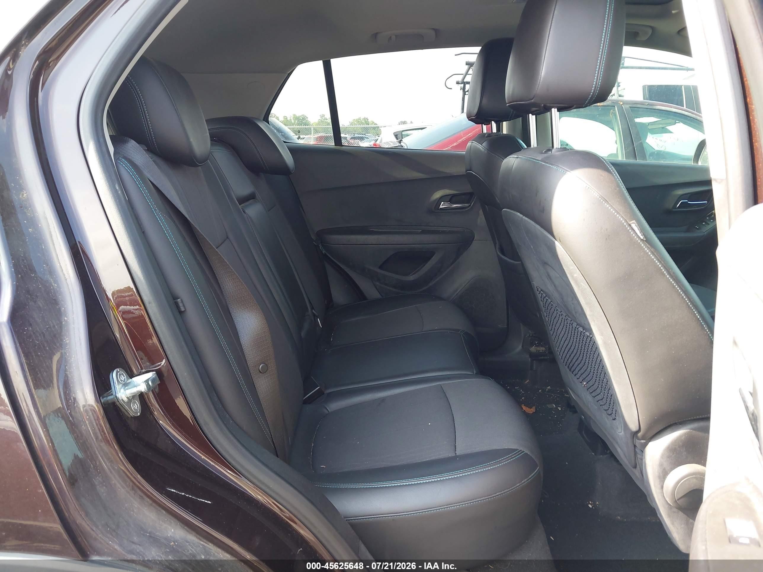 2015 Chevrolet Trax Lt Purple vin: KL7CJLSB9FB108864