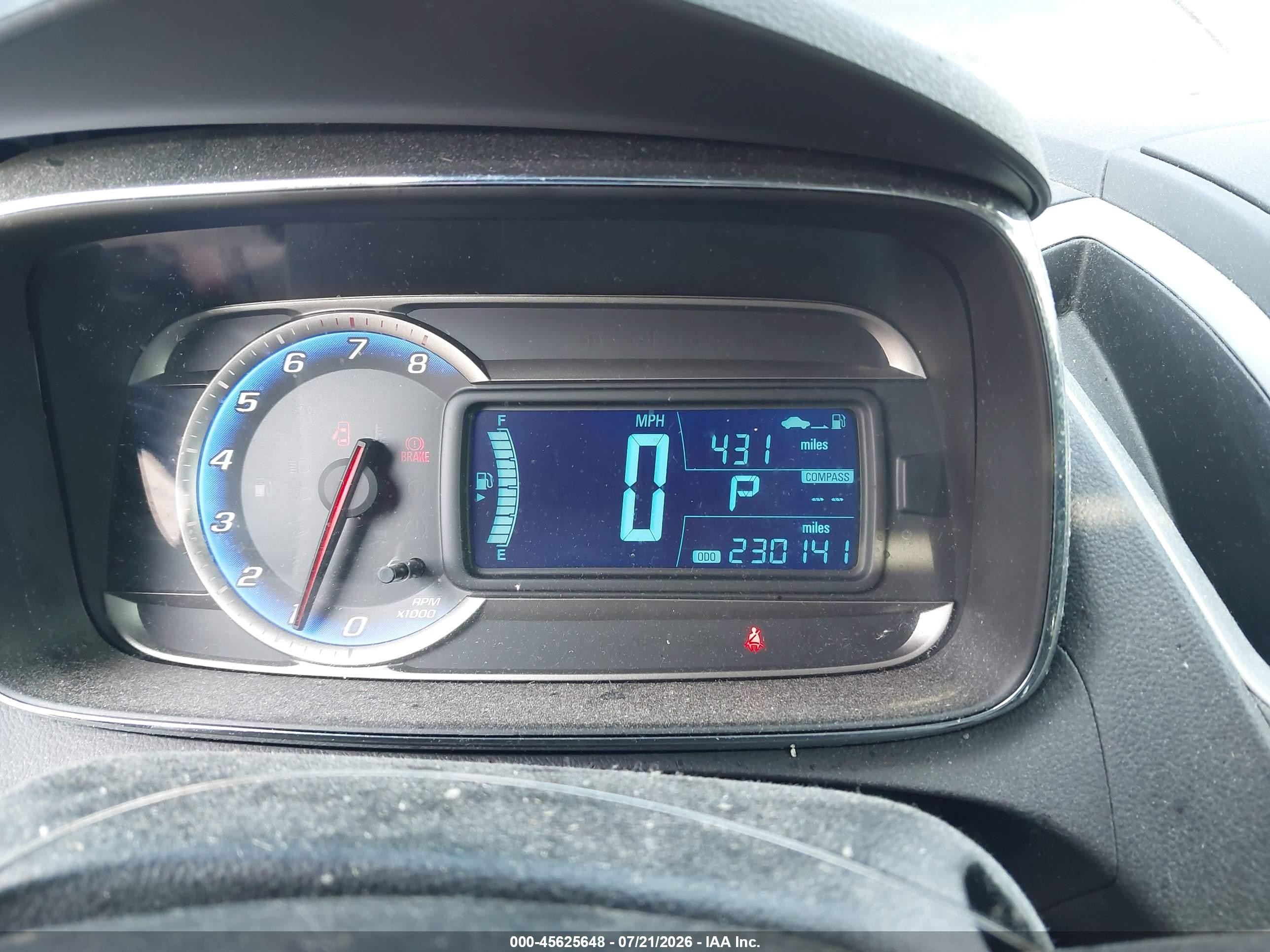 2015 Chevrolet Trax Lt Purple vin: KL7CJLSB9FB108864