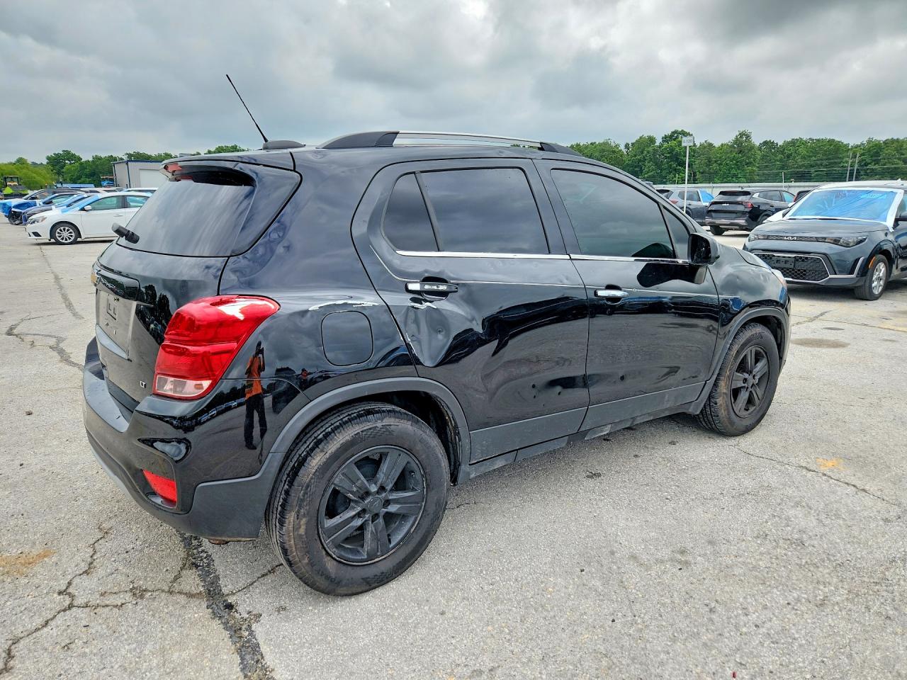 2020 Chevrolet Trax 1lt Black vin: KL7CJLSBXLB075191